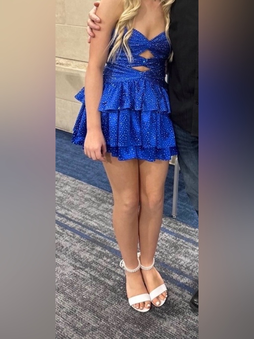 Blue Homecoming Dress